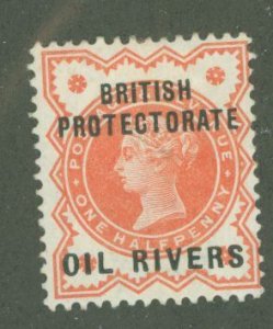 Niger Coast Protectorate (Oil Rivers Protectorate) #1 Unused Single