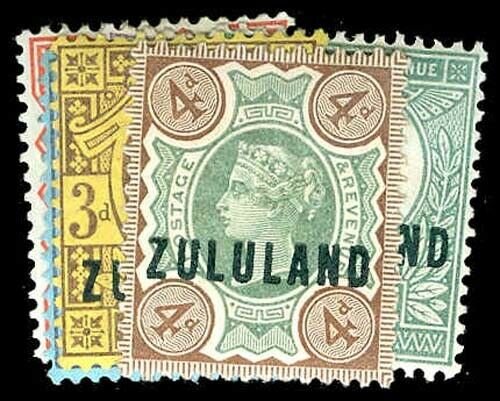 ZULULAND 1-6  Mint (ID # 78292)