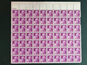 1947 sheet - Thomas Edison Sc# 945