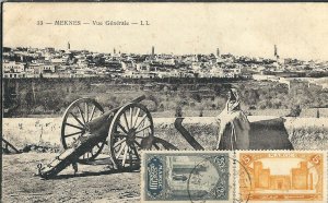 Meknes, Morocco to Singapore, Straits Settlement 1931 (47525)