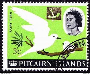 PITCAIRN ISLANDS 1967 QEII 3c on 4d Multicoloured SG73 FU