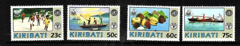 Kiribati-Sc#595-8-Unused NH set-Ships-WHO-1992-