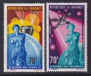 Dahomey C67-C68 Space MNH VF