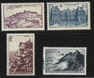 France Scott 568-571 Mint complete set stamps  2018 CV $5.00