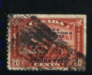 Canada #203   used   VF  PD