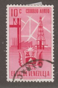 Venezuela 472 Arms of Zulia and Industry 1951