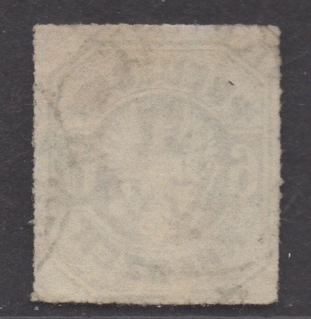 *German States Prussia SC# 26, Used, VF+, Rouletted 16, Embossed