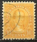 U.S.A.; 1927; Sc. # 642;  Used  Perf. 11x10 1/2 Single Stamp