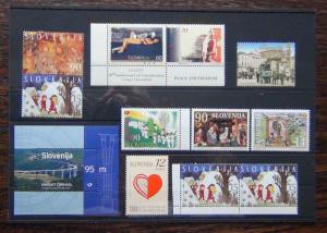 Slovenia 1995 1997 Europa 1996 Heart 1997 1998 Xmas 2004 Viaduct 2009 Bus MNH