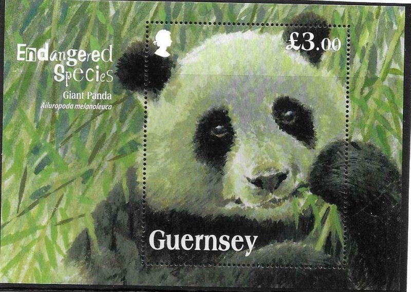 2013   GUERNSEY  -  SG.  MS 1499  -  GIANT PANDA   -  MNH