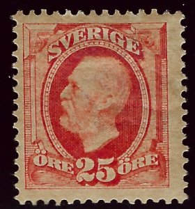 Sweden SC#61 Mint Fine hr SCV$37.50...Worth a Close look!!