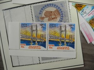 PERSIA, Fantastic assortment of Stamps in glassines, mounted on cut pages