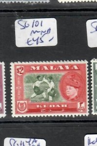 MALAYA KEDAH (P0607B) SULTAN $2.00       SG 101       MNH 