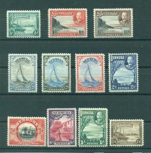 Bermuda sc# 105-114 mhr cat value $74.35