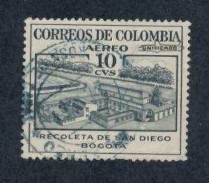 Colombia 1959 Scott C325 used - 10c, retreat of San Diego