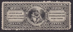 RS68d Jeremiah Curtis & Son Private Die Medicine. F-VF and Sound. CV $400.00.