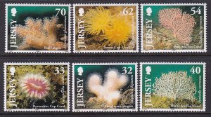 Jersey 1138-1143 Coral MNH VF