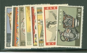 Greece #708-715 Mint (NH) Single (Complete Set) (Art)