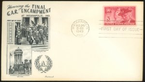 U.S. #985 FDC F-VF