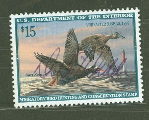 United States #RW63 Used Single