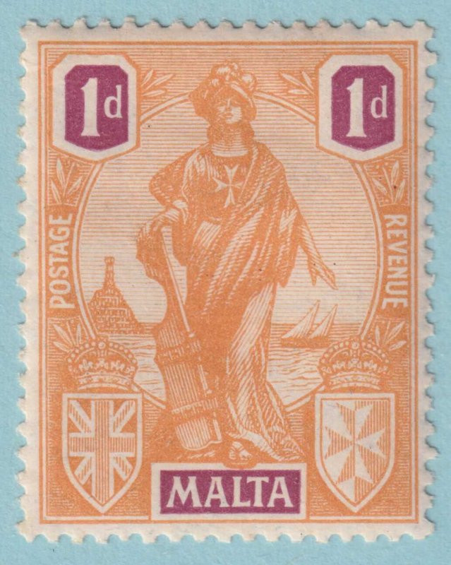 MALTA 100  MINT HINGED OG * NO FAULTS VERY FINE! - XKY