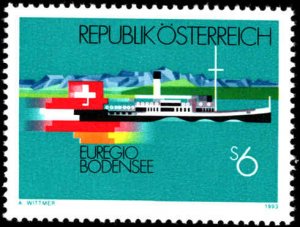 Austria #1618, Complete Set, 1993, Ships, Never Hinged