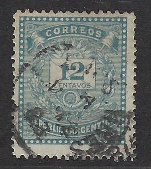 Argentina Scott # 46, used