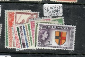 SARAWAK QEII SET SG 188-202   MNH        P0507A H