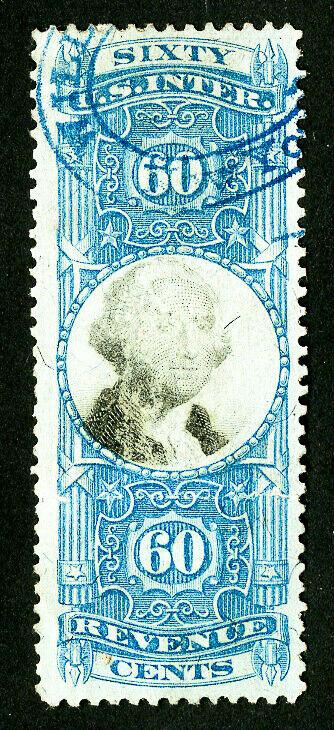 US Stamps # R116 Revenue XF Used Slight Crease Scott Value $250.00