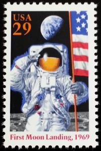 1994 29c First Moon Landing, 25th Anniversary Scott 2841a Mint F/VF NH