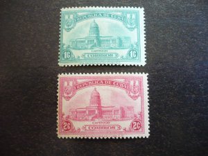 Stamps - Cuba - Scott# 294-298 - Mint Hinged Set of 5 Stamps