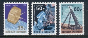 Indonesia 1972 Space Achievements MUH