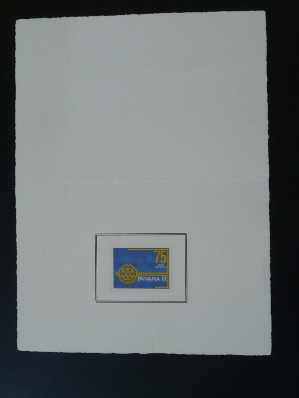 Rotary Club of David commemorative folder Panama 1980