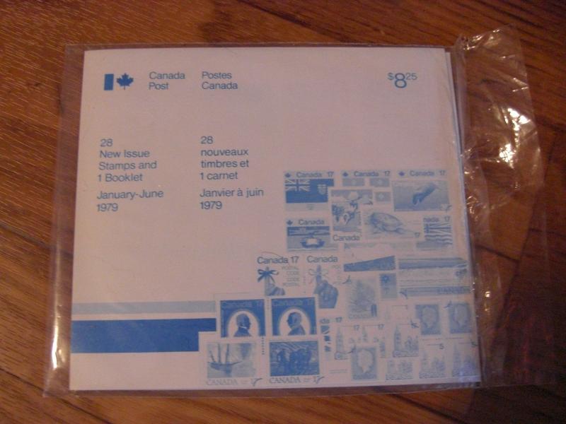 Sealed Canada Post Pack of January to June 1979