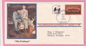 1979 THE FRESHMAN NORMAN ROCKWELL SOUVENIR COVER