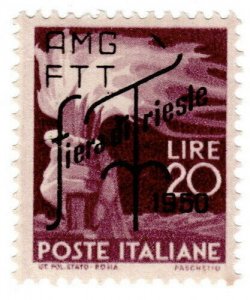 (I.B) Italy Postal : Trieste Fair 20L (AMG)