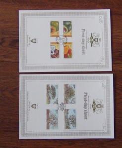  Venda FD sheets x 9 1982 1984 Trees Birds Fruit Writing Independence etc  