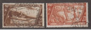 Italy Scott #C40-C41 Stamps - Used Set