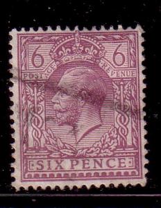 Great Britain Sc 195 1924 6 d G V stamp used