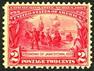 U.S. #329 MINT OG NH