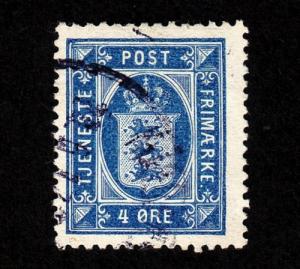 Denmark  Scott #O18 Official Used