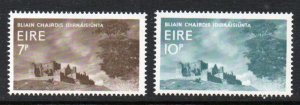 Ireland Sc 236-237 1967 International Tourist Year stamp set mint NH