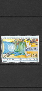 COOK ISLANDS - 1995 UN 50th ANNIVERSARY - SCOTT 1195 - MNH