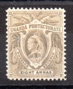 Uganda 1898 8A grey SG89 mint MH WS4214