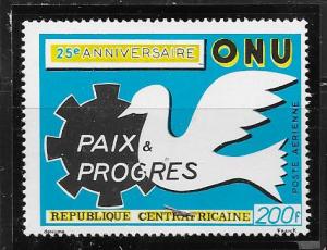 Central African Republic #C86 25th Anniv. UN (MNH) CV $3.50