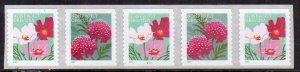 US 2022 Butterfly Garden Flowers Non-Profit (5c) PNC 5 MNH Scott 5664-5665