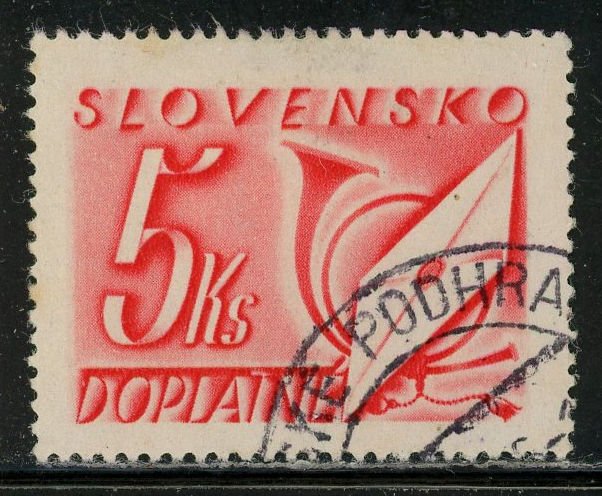 Slovakia J37 Postage Due 1942