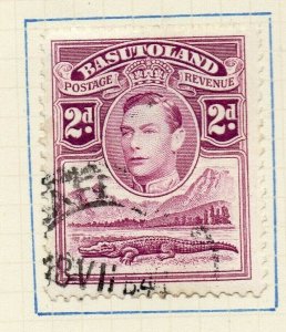 Basutoland 1938 Early Issue Fine Used 2d. NW-194906