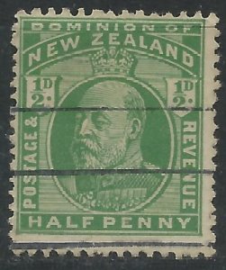 New Zealand 1909 - ½d Edward VII - SG387 used