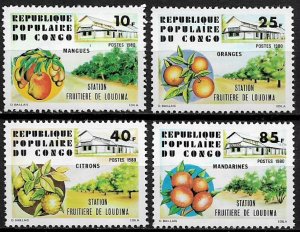 Congo, Rep. #568-719 MNH Set - Fruit Packing Station